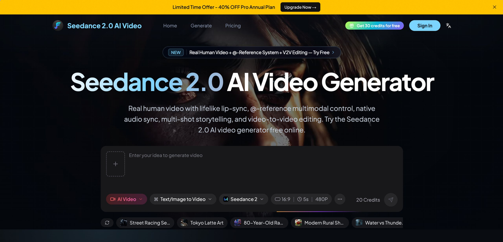 Seedance 2.0 AI Video
