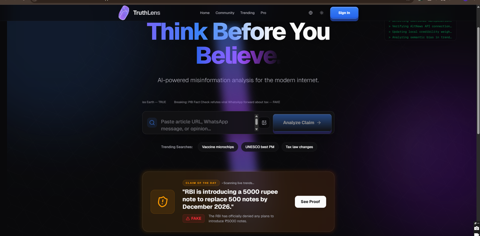 TruthLens