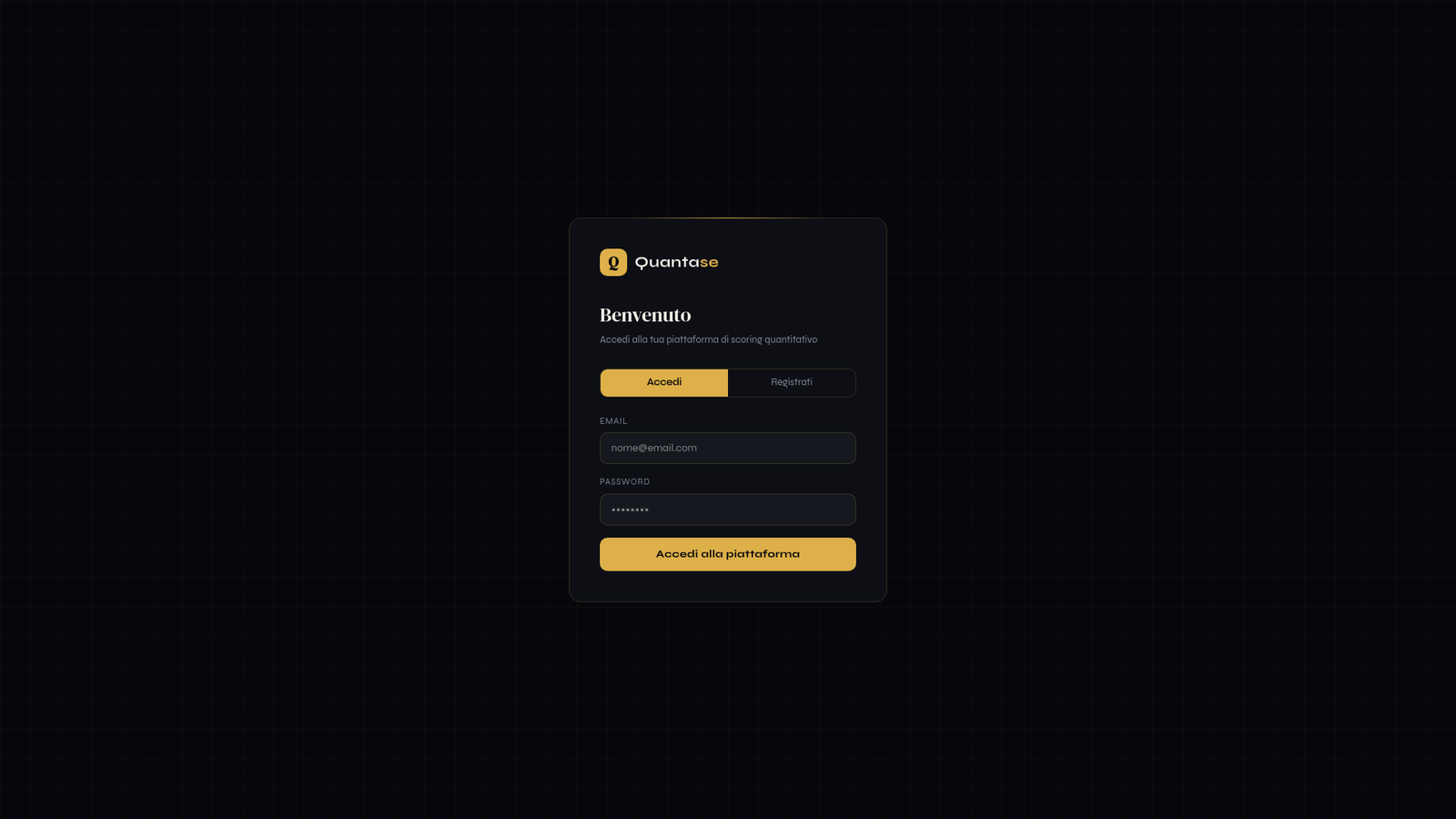 Quantase — Stock scoring