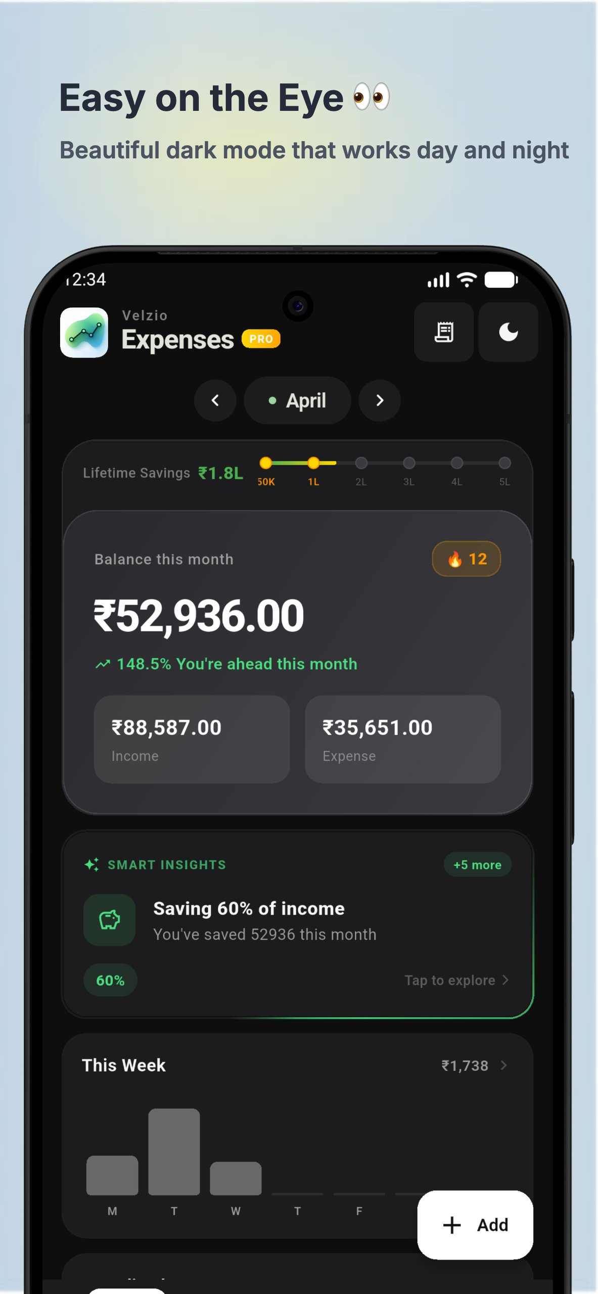 Velzio – AI Expense Tracker