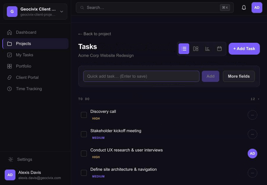 Lynvex — PM Software for EVERYONE