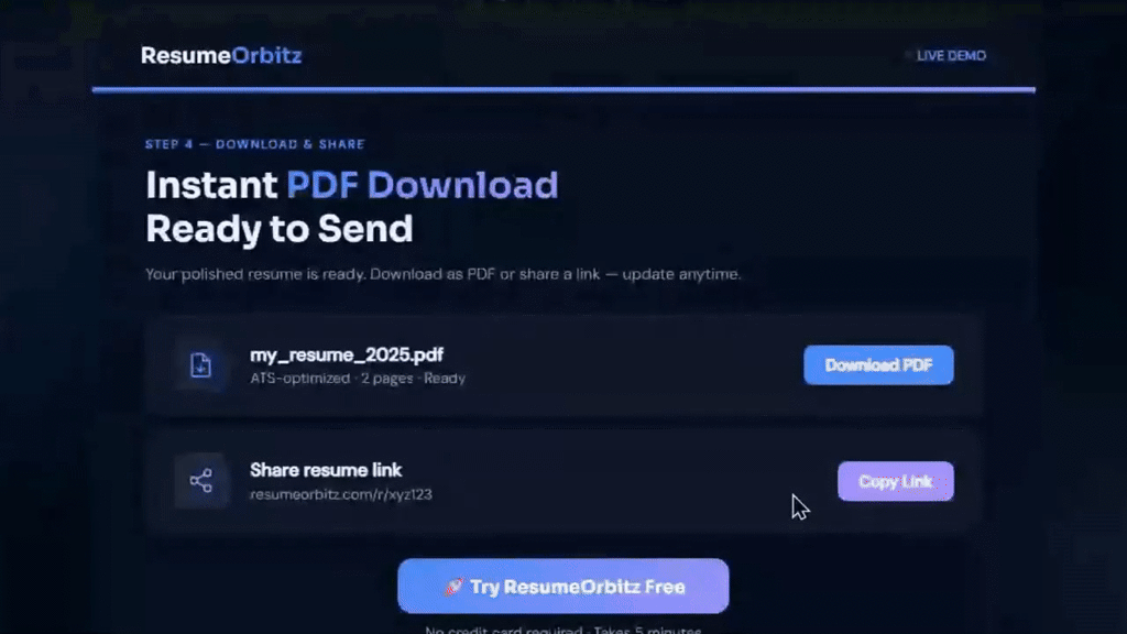 ResumeOrbitz