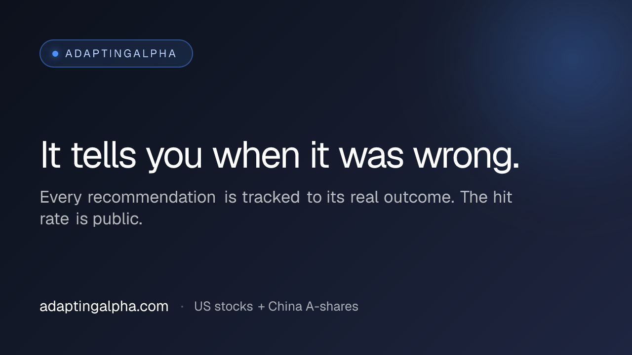 AdaptingAlpha