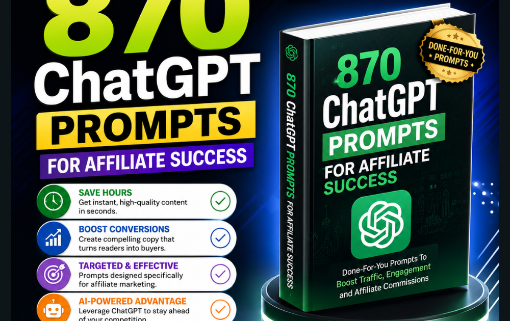 Why Choose 870 ChatGPT Prompts.