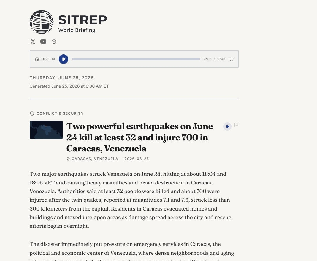 SITREP