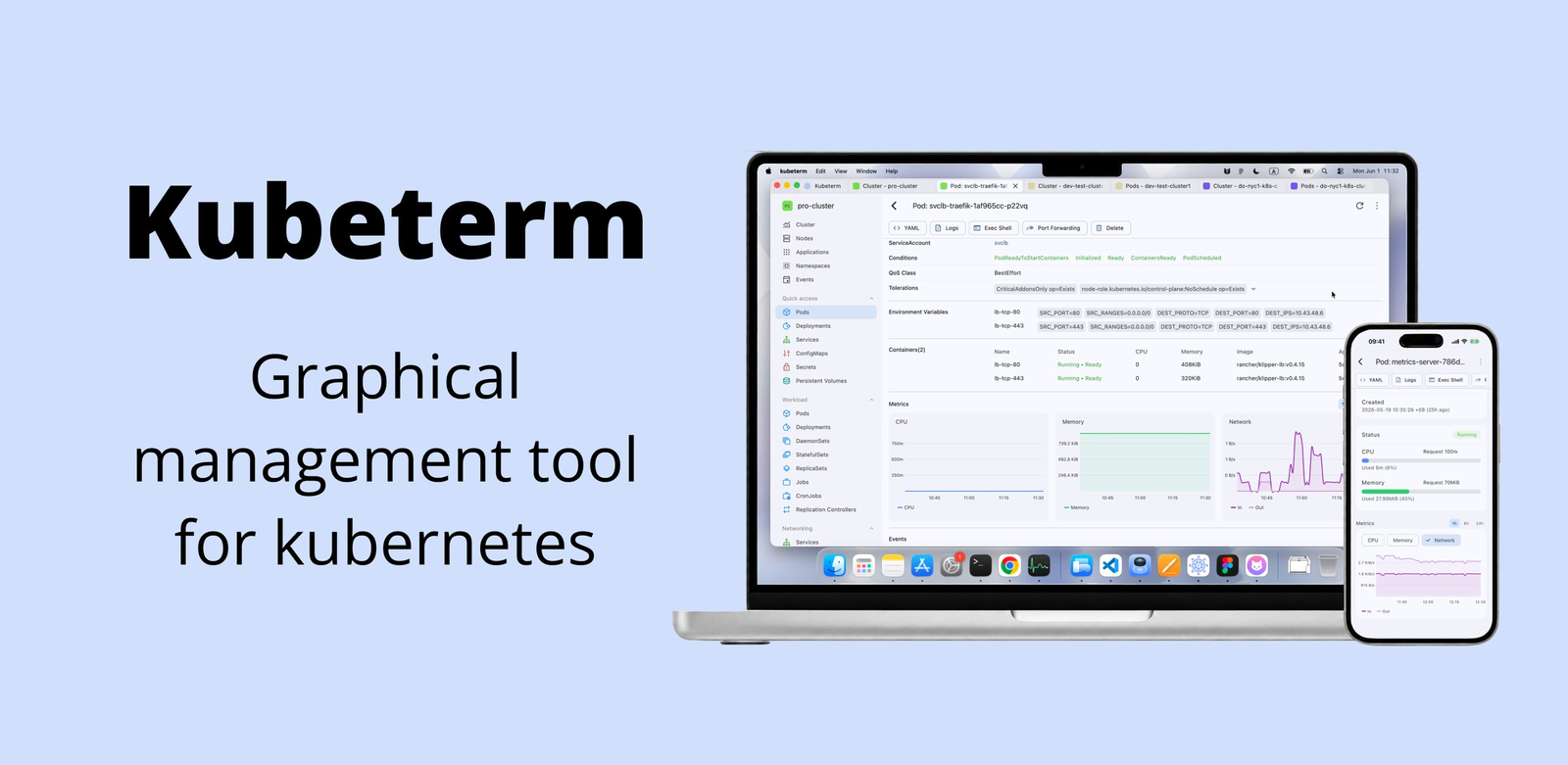 Kubeterm — Kubernetes Management Tool