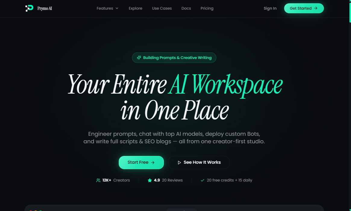 Prymo AI – Unbeatable Thumbnail Studio