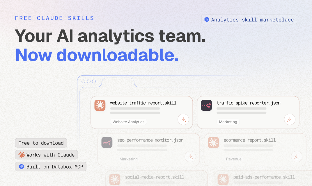 Skills Marketplace by Databox