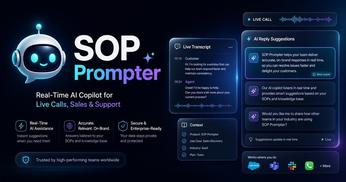 SOP Prompter