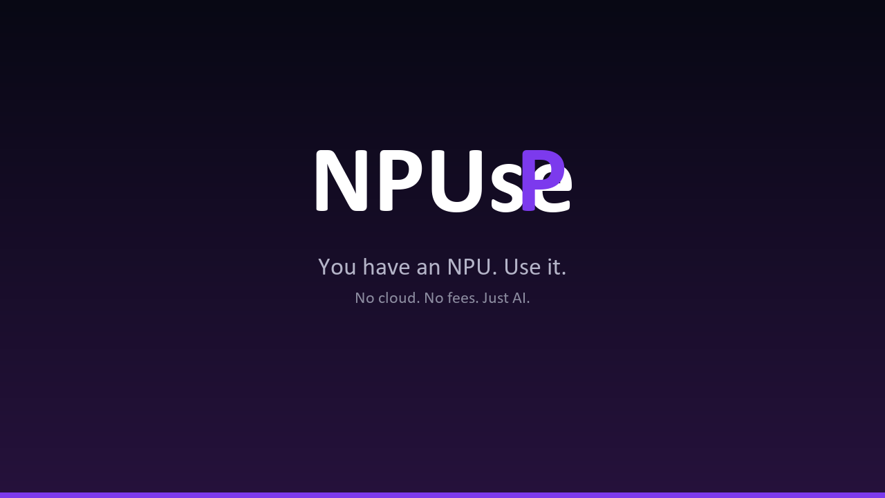 NPUse