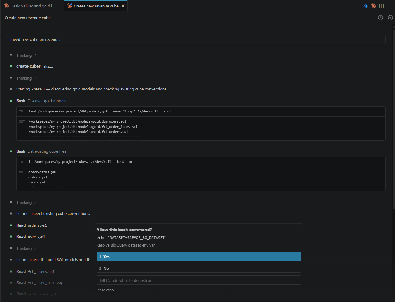 RevOS Data Engineering Agent