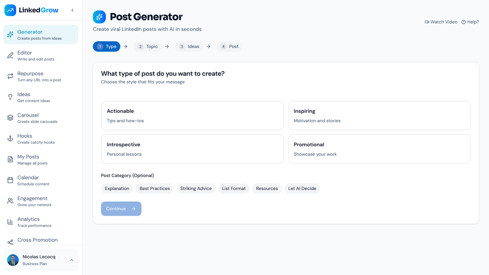LinkedGrow