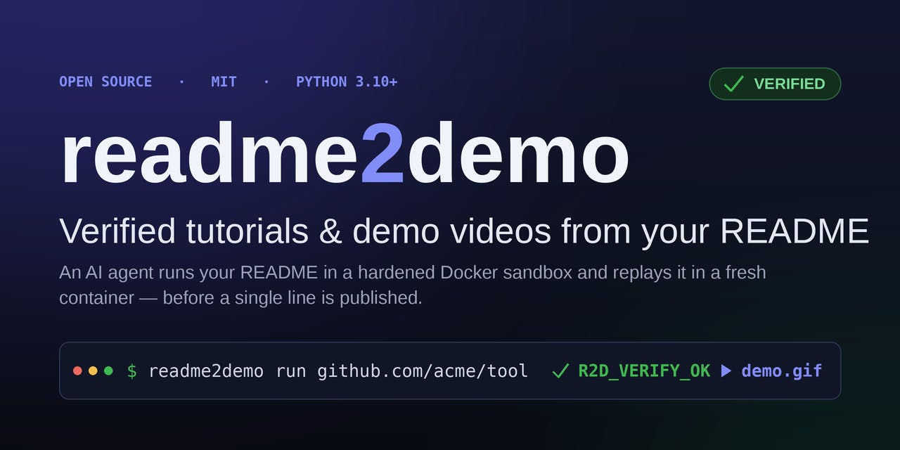 readme2demo