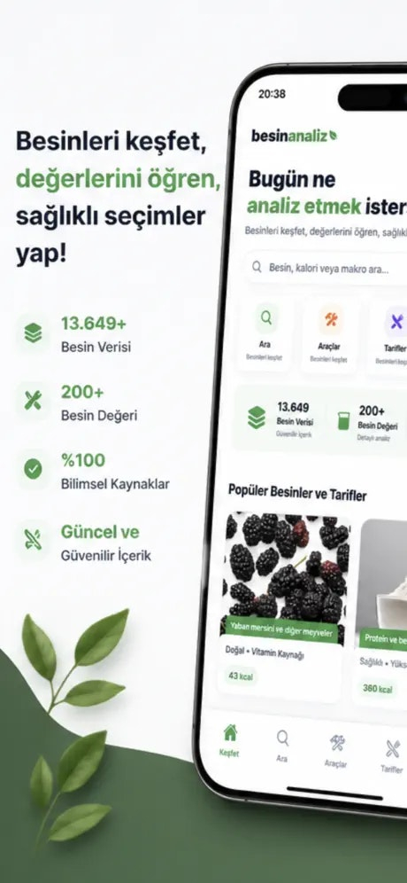 BesinAnaliz – Turkish Food Database