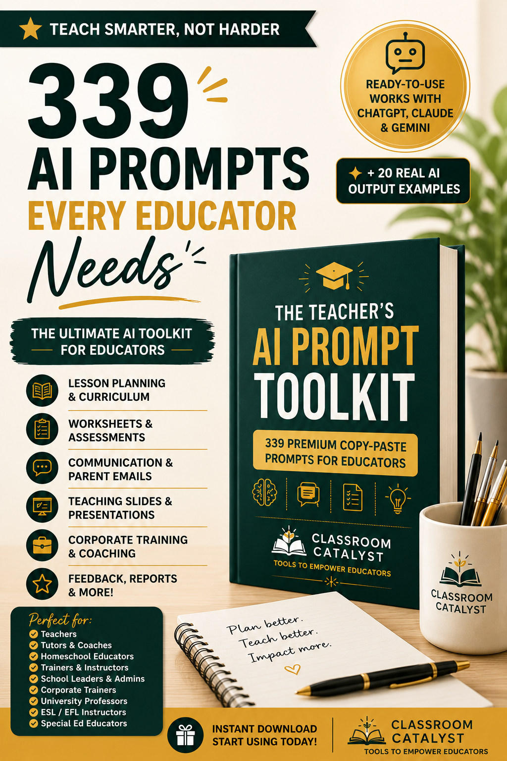 The Teacher’s AI Prompt Toolkit
