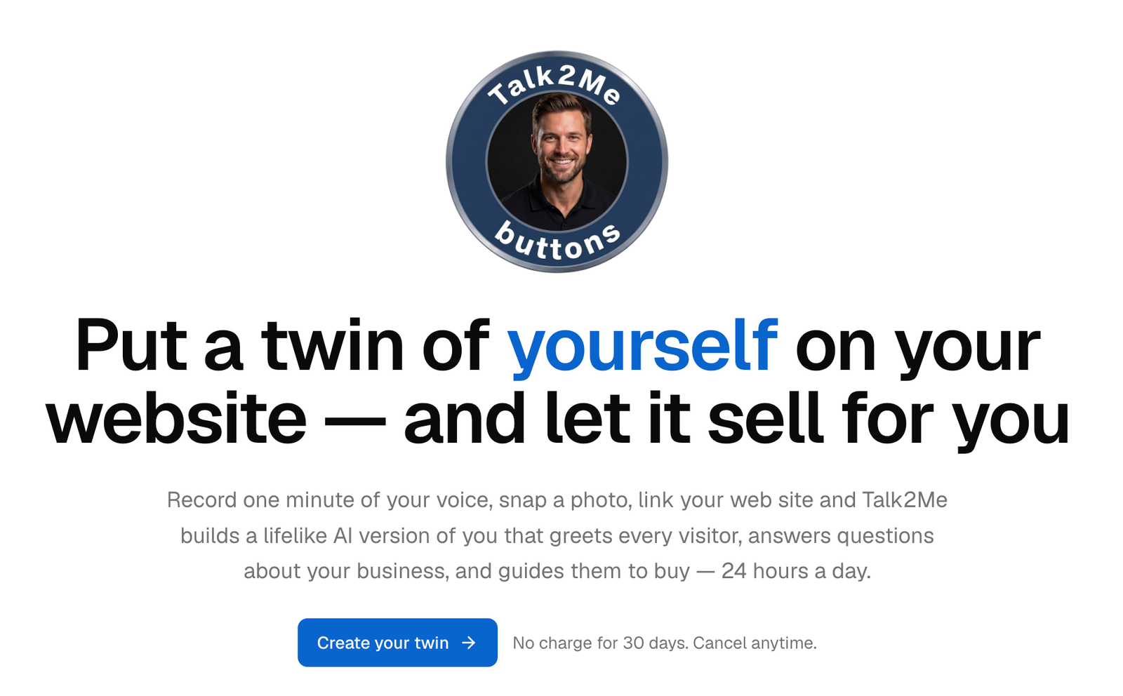 Talk2MeButtons.com
